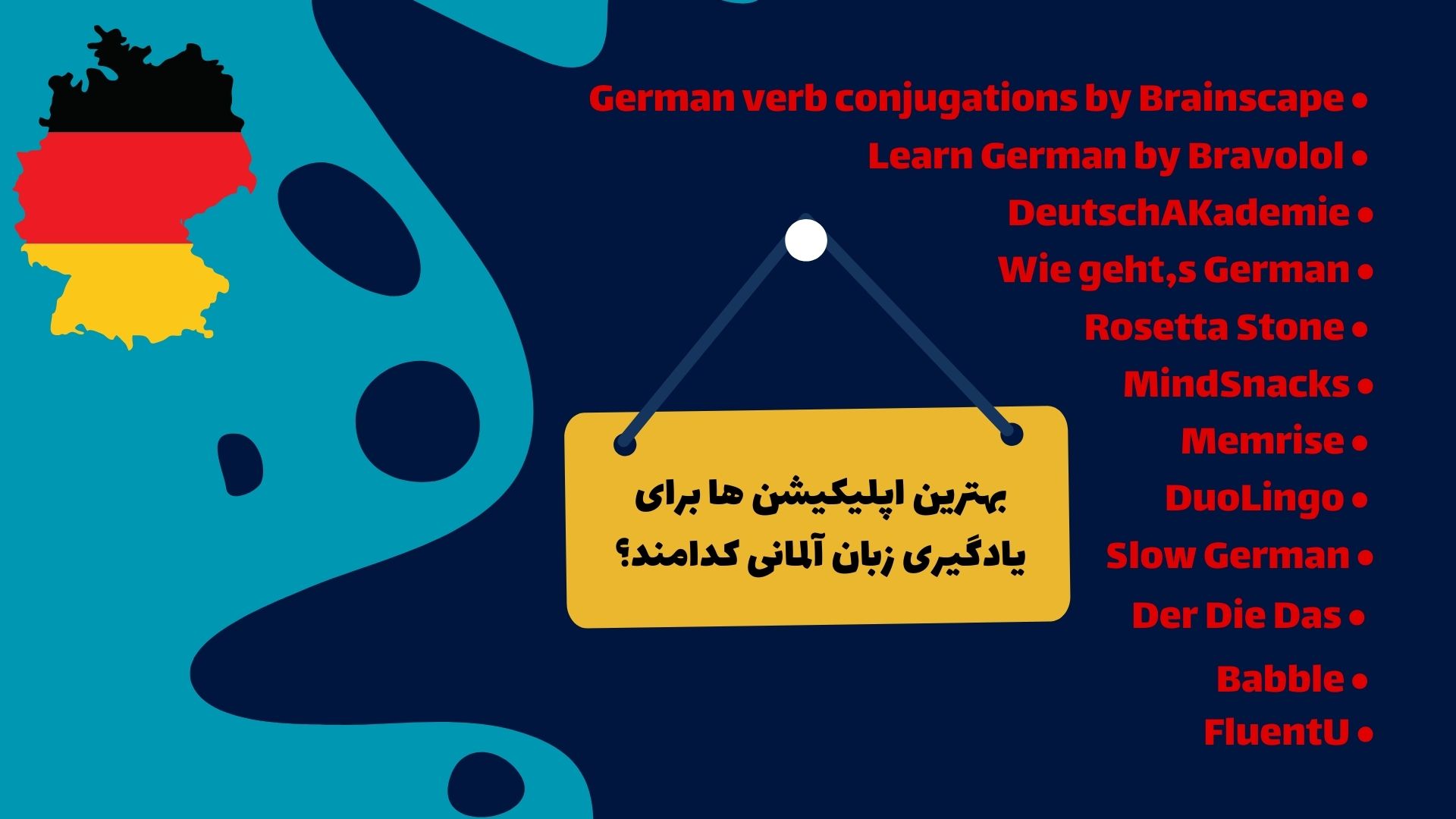 بهترین اپلیکیشن ها برای یادگیری زبان آلمانی کدامند؟
